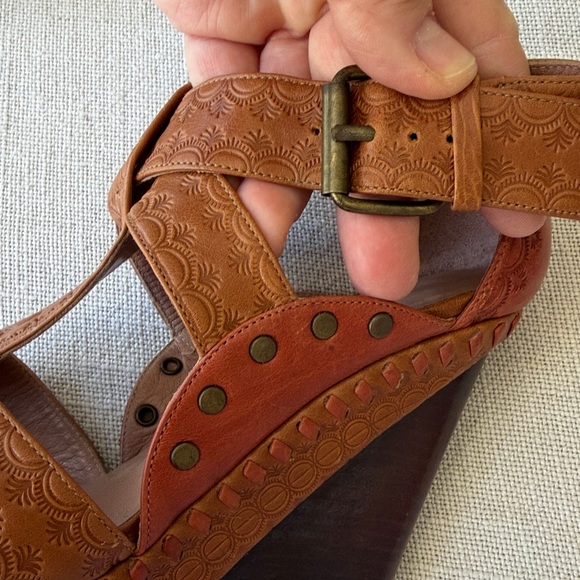 Neiman Marcus Pura López Used High Wedge platform Sexy Hot Dance❤️ Fits 7 to 7.5 - Picture 11 of 11